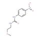 N-(2-methoxyethyl)-N′-(4-nitrophenyl)urea - chemical structure image