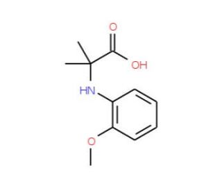 N-(2-methoxyphenyl)-2-methylalanine - chemical structure image