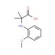 N-(2-methoxyphenyl)-2-methylalanine - chemical structure image