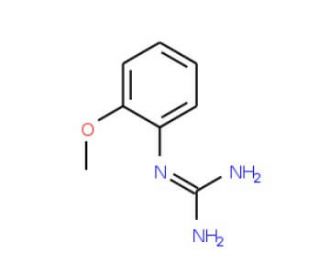 N-(2-methoxyphenyl)guanidine (CAS 61705-89-3) - chemical structure image