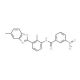 N-[2-Methyl-3-(5-methyl-benzooxazol-2-yl)-phenyl]-3-nitro-benzamide - chemical structure image