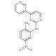 N-(2-Methyl-5-nitrophenyl)-4-(3-pyridyl)-2-pyrimidine-amine (CAS 152460-09-8) - chemical structure image