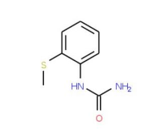 N-[2-(methylthio)phenyl]urea (CAS 90007-01-5) - chemical structure image