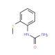 N-[2-(methylthio)phenyl]urea (CAS 90007-01-5) - chemical structure image
