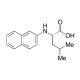 N-2-Naphthalenyl-L-leucine (CAS 99631-79-5) - chemical structure image