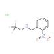 N-(2-nitrobenzyl)-N-(2,2,2-trifluoroethyl)amine hydrochloride - chemical structure image