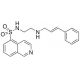 N-[2-(p-Cinnamylamino)ethyl]-5-isoquinolone Sulfonamide (CAS 130964-40-8) - chemical structure image