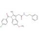 N-(2-Phenylethyl)indomethacin Amide (CAS 261766-32-9) - chemical structure image