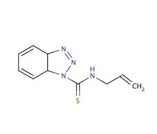N-(2-Propenyl)-1H-benzotriazole-1-carbothioamide (CAS 690634-06-1) - chemical structure image