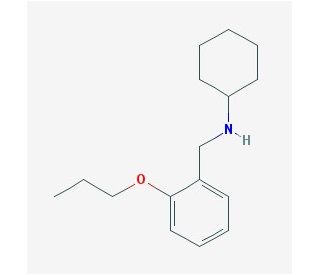 N-(2-Propoxybenzyl)cyclohexanamine - chemical structure image