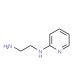 N-2-Pyridinyl-1,2-ethanediamine (CAS 74764-17-3) - chemical structure image