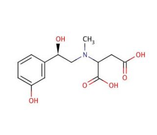 N-(2-Succinyl) Phenylephrine(Mixture of Diastereomers) (CAS 915278-80-7) - chemical structure image