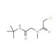 N-[2-(tert-butylamino)-2-oxoethyl]-2-chloro-N-methylacetamide - chemical structure image