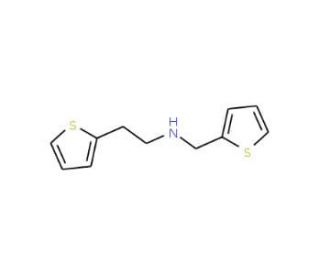 N-(2-thien-2-ylethyl)-N-(thien-2-ylmethyl)amine (CAS 86052-56-4) - chemical structure image