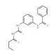 N-(3-{[(butyrylamino)carbonothioyl]amino}phenyl)benzamide - chemical structure image