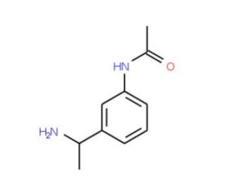 N-[3-(1-aminoethyl)phenyl]acetamide - chemical structure image