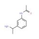 N-[3-(1-aminoethyl)phenyl]acetamide - chemical structure image