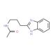 N-[3-(1H-benzimidazol-2-yl)propyl]acetamide - chemical structure image