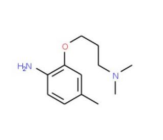 N-[3-(2-Amino-5-methylphenoxy)propyl]-N,N-dimethylamine - chemical structure image