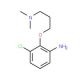 N-[3-(2-Amino-6-chlorophenoxy)propyl]-N,N-dimethylamine - chemical structure image