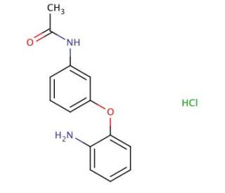 N-[3-(2-Aminophenoxy)phenyl]acetamide hydrochloride - chemical structure image