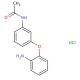 N-[3-(2-Aminophenoxy)phenyl]acetamide hydrochloride - chemical structure image