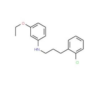 N-[3-(2-Chlorophenyl)propyl]-3-ethoxyaniline - chemical structure image