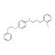 N-[3-(2-Chlorophenyl)propyl]-4-(phenethyloxy)aniline - chemical structure image