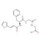 N-[3-(2-Furyl)acryloyl]-Phe-Gly-Gly (CAS 64967-39-1) - chemical structure image