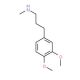 N-[3-(3,4-dimethoxyphenyl)propyl]-N-methylamine (CAS 57010-78-3) - chemical structure image
