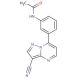 N-[3-(3-Cyanopyrazolo[1,5-a]pyrimidin-7-yl)phenyl]acetamide (CAS 115931-01-6) - chemical structure image