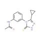 N-[3-(3-cyclopropyl-5-mercapto-4H-1,2,4-triazol-4-yl)phenyl]acetamide - chemical structure image