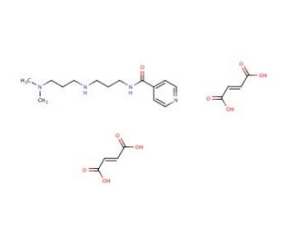 N-[3-(3-Dimethylamino-propylamino)-propyl]-isonicotinamide disuccinate - chemical structure image