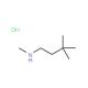 N,3,3-Trimethyl-1-butanamine hydrochloride - chemical structure image