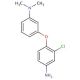 N-[3-(4-Amino-2-chlorophenoxy)phenyl]-N,N-dimethylamine - chemical structure image