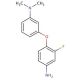 N-[3-(4-Amino-2-fluorophenoxy)phenyl]-N,N-dimethylamine - chemical structure image
