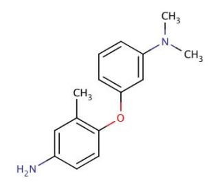 N-[3-(4-Amino-2-methylphenoxy)phenyl]-N,N-dimethylamine - chemical structure image