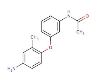 N-[3-(4-Amino-2-methylphenoxy)phenyl]acetamide - chemical structure image