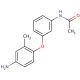 N-[3-(4-Amino-2-methylphenoxy)phenyl]acetamide - chemical structure image