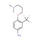 N-{3-[4-Amino-2-(trifluoromethyl)phenoxy]propyl}-N,N-dimethylamine - chemical structure image