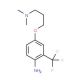 N-{3-[4-Amino-3-(trifluoromethyl)phenoxy]propyl}-N,N-dimethylamine - chemical structure image