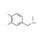 N-(3,4-difluorobenzyl)-N-methylamine (CAS 748124-46-1) - chemical structure image