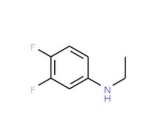N-(3,4-difluorophenyl)-N-ethylamine - chemical structure image