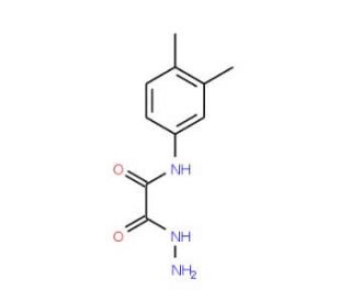 N-(3,4-dimethylphenyl)-2-hydrazino-2-oxoacetamide - chemical structure image