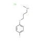N-[3-(4-fluorophenoxy)propyl]-N-methylamine hydrochloride - chemical structure image