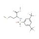 N-[3,5-Bis(trifluoromethyl)benzenesulphonyl]-L-methionine methyl ester (CAS 175202-21-8) - chemical structure image