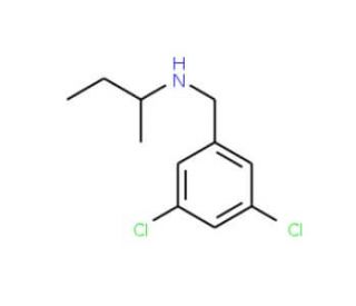 N-(3,5-Dichlorobenzyl)-2-butanamine - chemical structure image