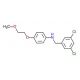 N-(3,5-Dichlorobenzyl)-4-(2-methoxyethoxy)aniline (CAS 1040693-56-8) - chemical structure image