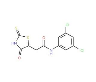 N-(3,5-Dichlorophenyl)-2-(2-mercapto-4-oxo-4,5-dihydro-1,3-thiazol-5-yl)acetamide - chemical structure image