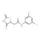 N-(3,5-Dichlorophenyl)-2-(2-mercapto-4-oxo-4,5-dihydro-1,3-thiazol-5-yl)acetamide - chemical structure image